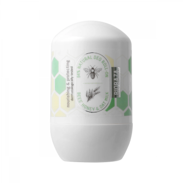 Deodorant roll-on cu extract de miere si ovaz, 50ml, Biobaza