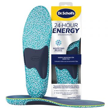 Dr. Scholl's, tălpi de încălțăminte, Energy 24H, mărimea L 40-47, 2 bucăți