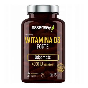 Essensey Vitamina D3 Forte, 90 capsule