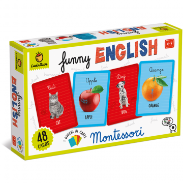 Joc Montessori Engleza distractiva, 4-7 ani, Ludattica