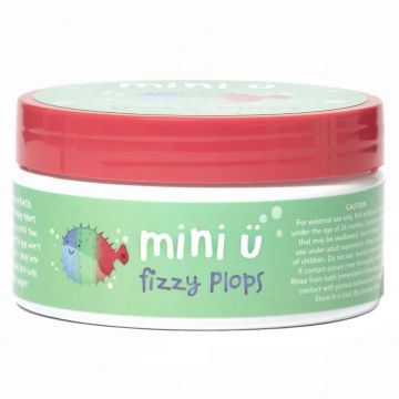 Mini U Fizzy Plops, tablete de baie colorate pentru copii, 40 x 3 g