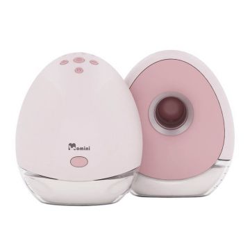 Momini TwinHarmony, pompă de sân electronică, dublă, 4 faze, fără fir