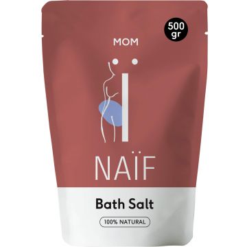 Naif Mom, sare de baie cu magneziu pentru femei însărcinate și mame, 500 g
