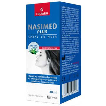 Nasimed Plus, spray nazal, 30 ml