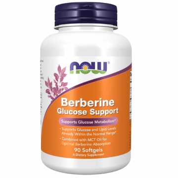 Now Foods Berberină 400 mg, berberină, 90 capsule