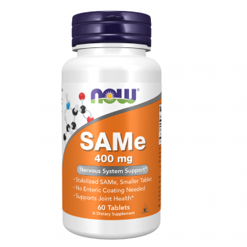 Now Foods SAMe 400 mg, 60 comprimate
