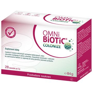OmniBiotic Colonize, pulbere, 3 g x 28 pliculețe