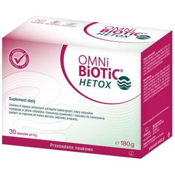 OmniBiotic Hetox, pulbere, 6 g x 30 pliculețe