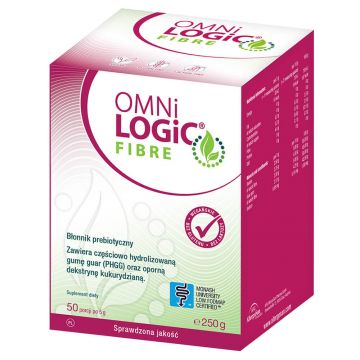 OmniLogic Fibre, fibre naturale, pulbere, 250 g