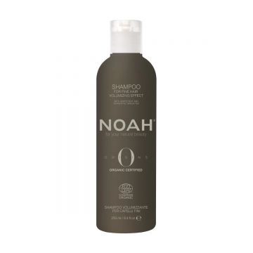 Sampon bio volumizant cu Extract de Grapefruit si Ceai verde pentru par subtire, 250ml, Noah