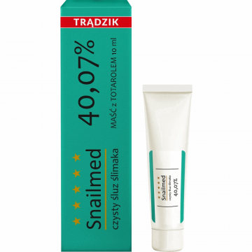 Snailmed, unguent anti-acnee cu mucus de melc, totarol și acid hialuronic, 10 ml