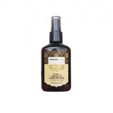 Spray reparator 10 in 1 fara clatire cu ulei de ricin, 150ml, Arganicare