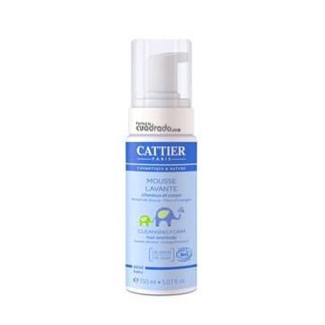 Spumă de curățare Cattier Baby, 150ml