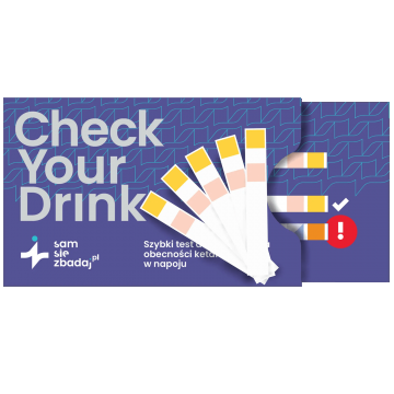 Verifică-ți băutura, test rapid pentru a verifica ketamina și GHB în băutura ta, 5 bucăți