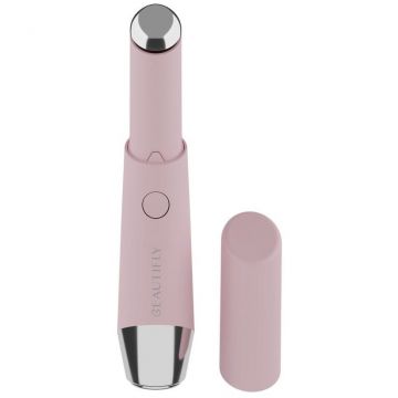 Aparat Masaj B-Blink Termorelaxant Microvibratii Obraz Zona Ochilor Gura Roz