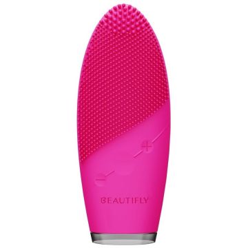 Aparat Masaj si Curatare Faciala B-Fresh Slim Sonic Roz