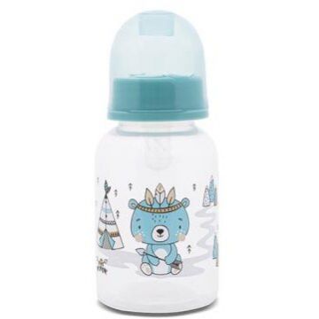 Biberon cu Capac 0 Luni+ 125 ml Aqua Blue
