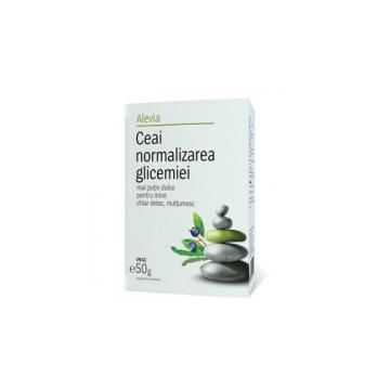 Ceai normalizarea glicemiei  50gr ALEVIA