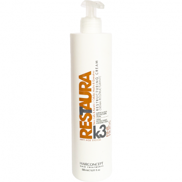 Crema Restructuranta pentru Par Restaura K3 Anti-age pentru Par Fin Pas 3 500ML