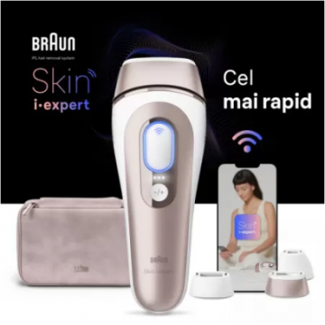 Epilator Skin i-Expert Smart IPL PL7253 Trusa Voiaj 3x Capete