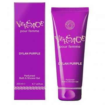Gel de dus Versace Dylan Purple, Femei, 200 ml