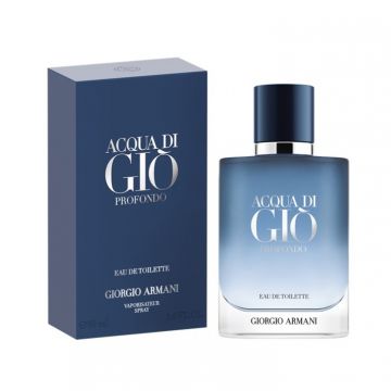 Giorgio Armani Acqua di Gio Profondo, Barbati, Apa de Toaleta (Gramaj: 50 ml)