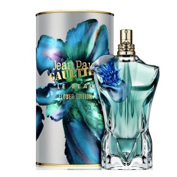 Jean Paul Gaultier Le Beau Flower Edition, Apa de Parfum, Barbati (Gramaj: 125 ml)
