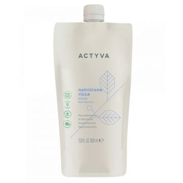 Masca de hidratare intensa par foarte uscat Kemon Actyva Nutrizione Ricca (Concentratie: Masca de par, Gramaj: 1000 ml Refill)