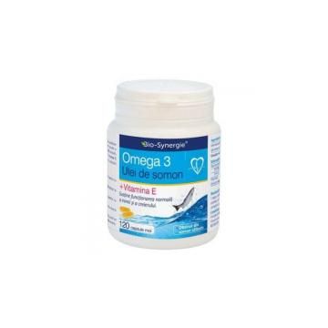 Omega 3 ulei de somon si vitamina e 120cps BIO-SYNERGIE