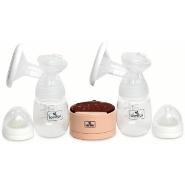 Pompa de San Electrica Dubla Daily Comfort LED Touch Screen 3 Moduri de Functionare Pink