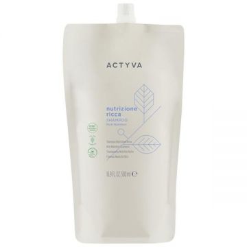 Sampon de hidratare intensa Kemon Actyva Nutrizione Ricca (Concentratie: Sampon, Gramaj: 500 ml Refill)