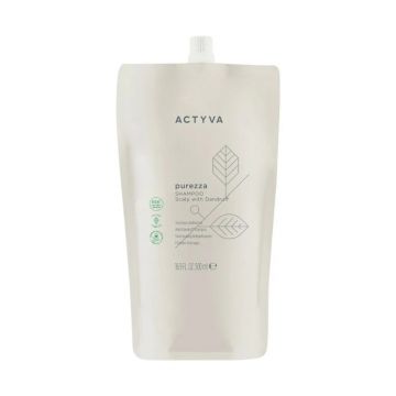 Sampon pentru purificare scalp Kemon Actyva Purezza (Concentratie: Sampon, Gramaj: 500 ml Refill)