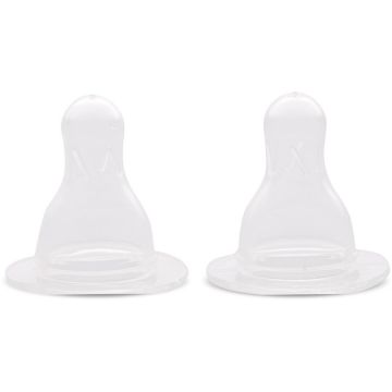 Set 2 Tetine Small Silicon 0 Luni+ Transparent