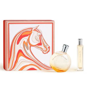 Set Cadou Hermes EAU des Merveilles, Femei, Apa de Toaleta, 50 ml + 15 ml