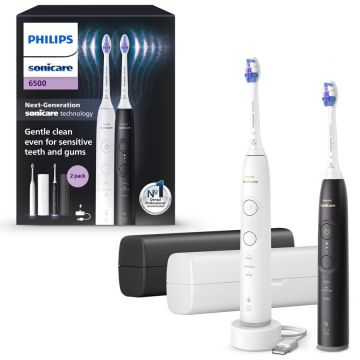 Set Periute de Dinti Electrica Sonicare HX7419/01 Black White