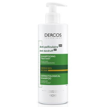 Vichy Sampon Dercos anti-matreata pentru par normal si gras (Concentratie: Sampon, Gramaj: 390 ml)