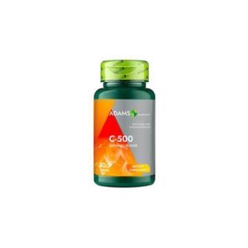 Vitamina c 500mg macese 1+1 gratis 30cps ADAMS SUPPLEMENTS