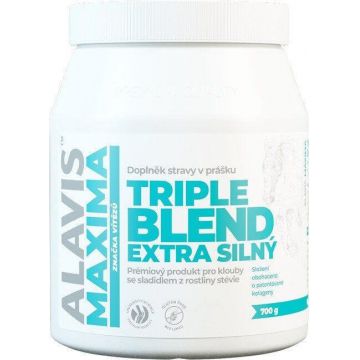 Alavis Maxima TRIPLE blend Extra Strong cu aromă și îndulcitor 700 g