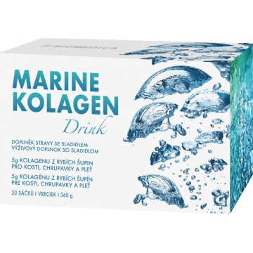 Biomedica Marine Collagen Drink pliculețe 30 x 12 g