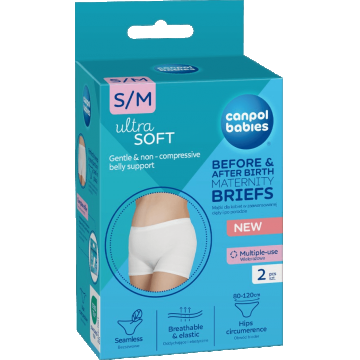 Canpol babies Chiloți de maternitate și postpartum 2in1 S/M 2 buc