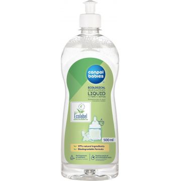 Canpol babies Detergent organic pentru biberon și tetină 500 ml