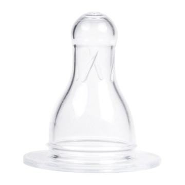 Canpol babies Silicon Bottle Soother Round Medium 2 buc