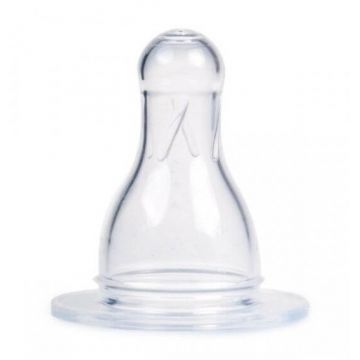 Canpol babies Silicon Bottle Soother Round Mini (0m+) 2 buc