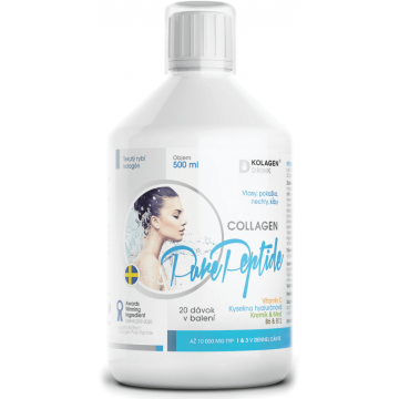 ColagenDrink COLLAGEN 10 000 PURE PEPTIDE® colagen de pește hidrolizat 500 ml