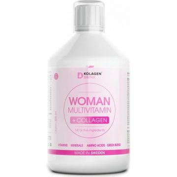 CollagenDrink Woman Multivitamine pentru femei cu colagen 500 ml 1×500 ml, colagen
