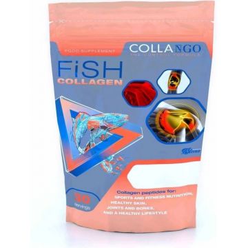 Collango FISH colagen de pește tip I 1×150 tbl, supliment alimentar