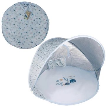 Cort pentru plaja Pop-Up Ocean Dreams, Albastru, Little Dutch