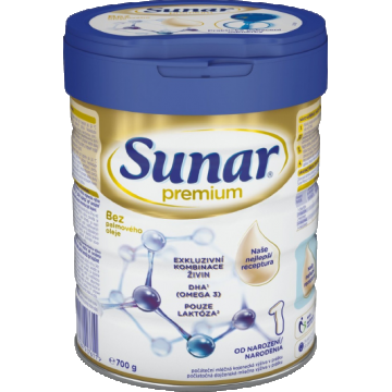 Formula pentru sugari Sunar Premium 1 700 g