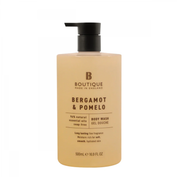 Gel de dus cu parfum de Bergamota & Pomelo, 500ml, Boutique