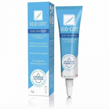 Gel per cicatrici cu silicon Kelo-cote, Spf 30, 6 g, Alliance Pharma